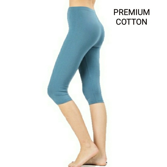 Pants - NEW - PREMIUM COTTON TITANIUM STRETCH CAPRIS Pants - NEW - PREMIUM COTTON TITANIUM STRETCH CAPRIS